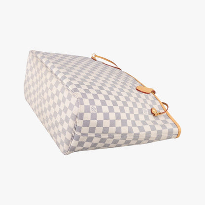 Louis Vuitton Neverfull MM Azur Damier Canvas — view 6