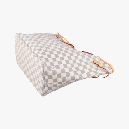 Louis Vuitton Neverfull MM Azur Damier Canvas — view 4