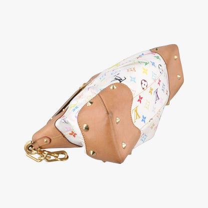 Louis Vuitton Judy MM Blanc Monogram Multicolor Messenger — view 7