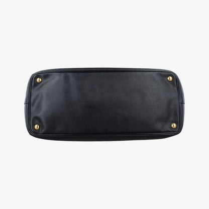 Prada Galleria Black Saffiano Leather 7 Handbag — view 3