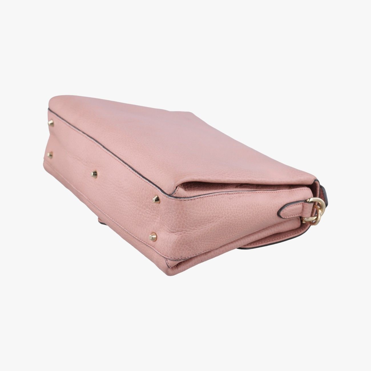 Gucci Interlocking Pink Leather Messenger — view 6