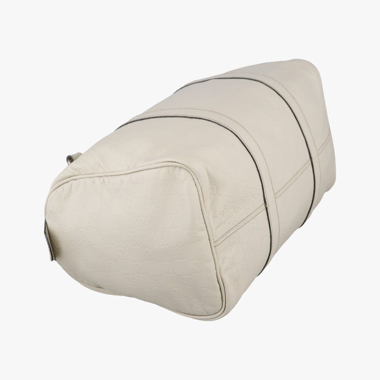 Gucci GG Plus Joy Supreme White Leather Handbag — view 7