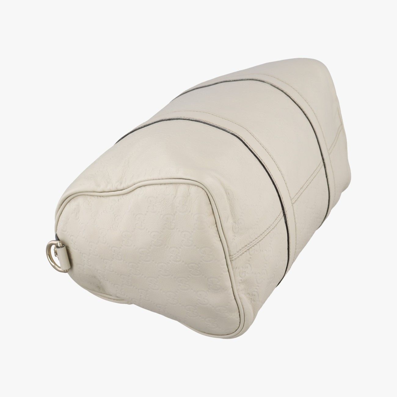 Gucci GG Plus Joy Supreme White Leather Handbag — view 5