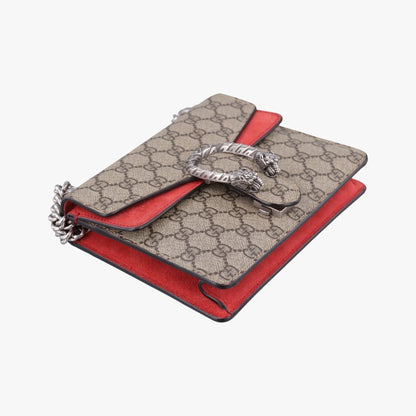 Gucci Dionysus Beige Red Canvas Messenger — view 5