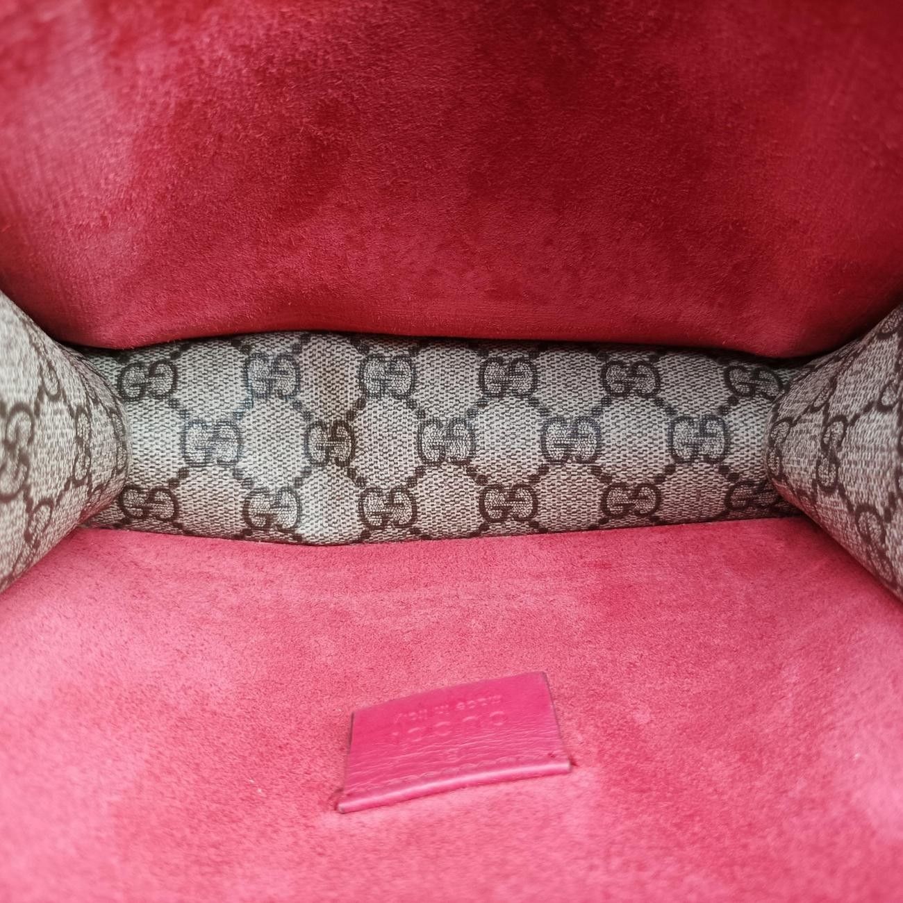 Gucci Dionysus Beige Red Canvas Messenger — view 9