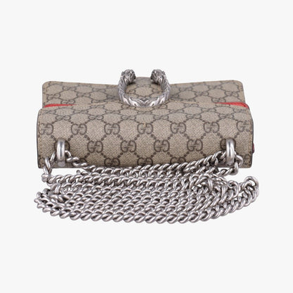 Gucci Dionysus Beige Red Canvas Messenger — view 8