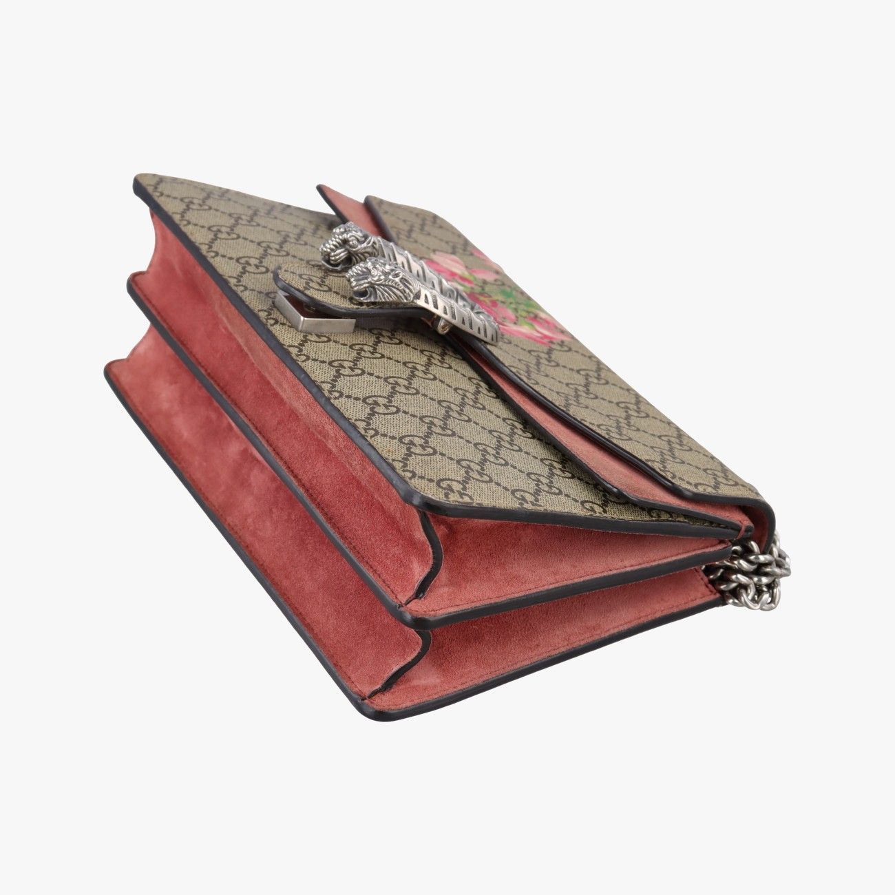 Gucci Dionysus Beige Red Multicolor Canvas Messenger — view 4