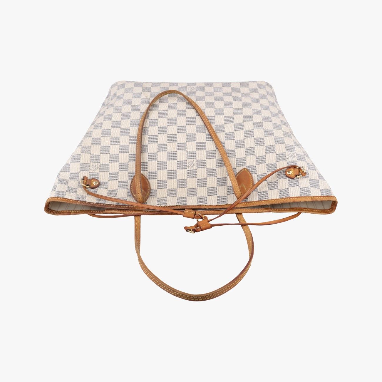 Louis Vuitton Neverfull MM Azur Damier Canvas — view 8