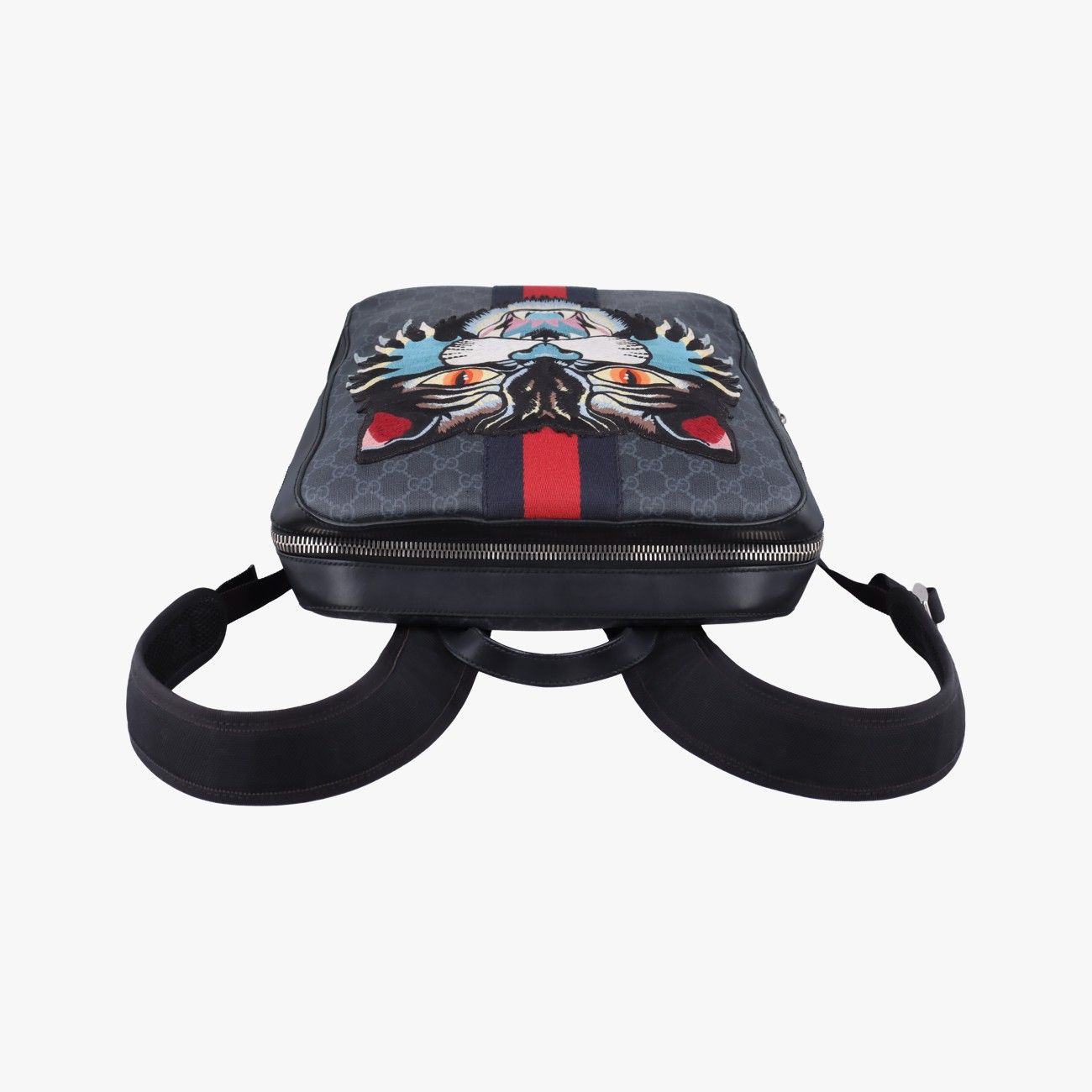 Gucci GG Supreme Angry Cat Black Red Multi Canvas — view 8