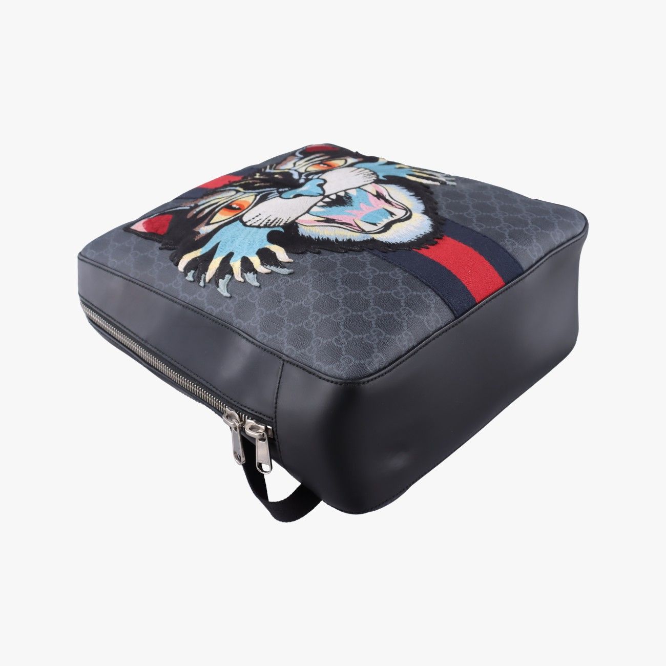 Gucci GG Supreme Angry Cat Black Red Multi Canvas — view 5