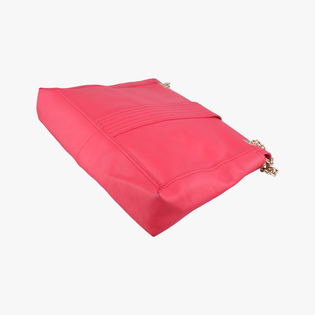 Fendi Maxi Baguette Flap Red Leather — view 6