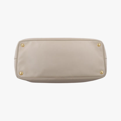Prada Galleria Beige Saffiano Leather Handbag — view 3