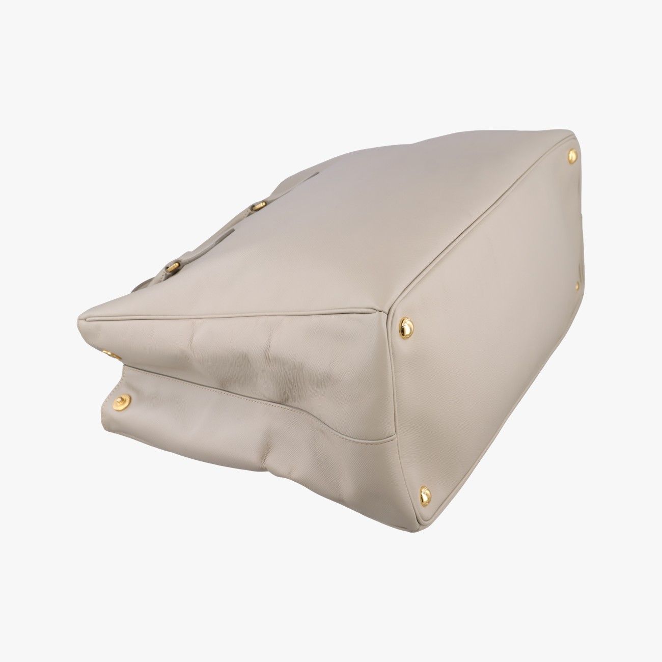 Prada Galleria Beige Saffiano Leather Handbag — view 7