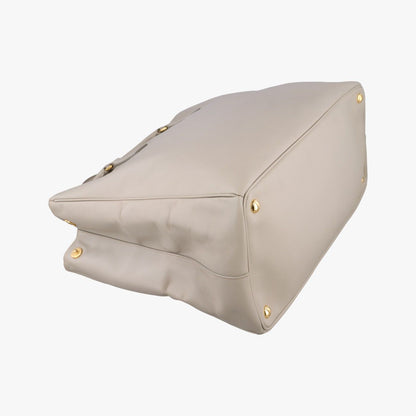 Prada Galleria Beige Saffiano Leather Handbag — view 7