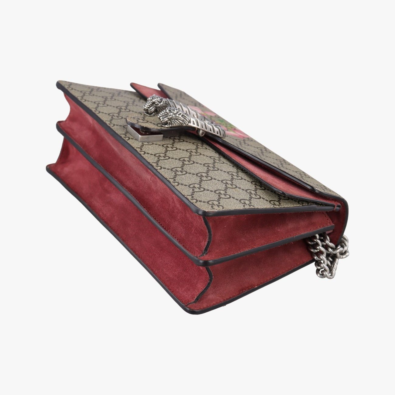 Gucci Dionysus Beige Red Multicolor Canvas Messenger — view 4