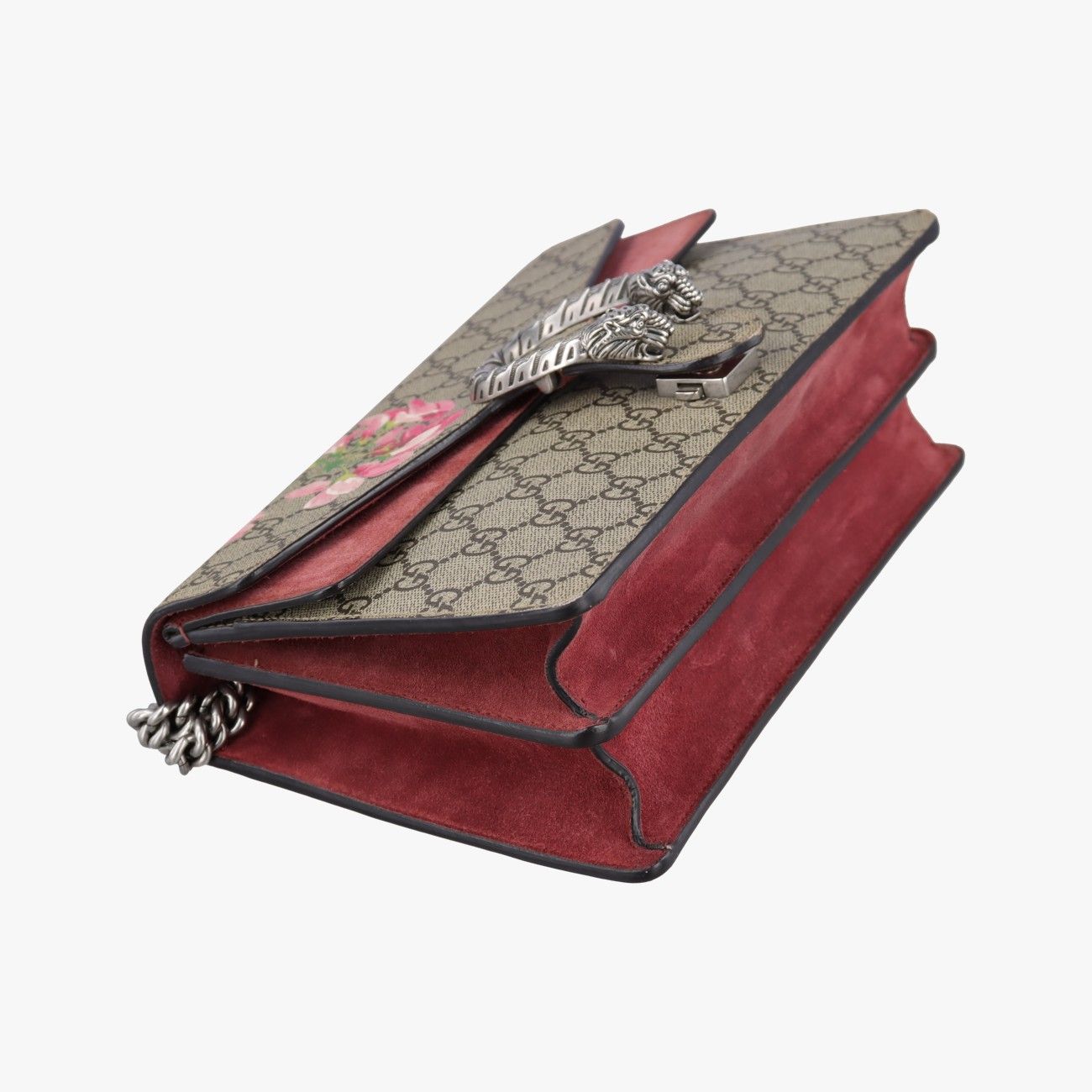 Gucci Dionysus Beige Red Multicolor Canvas Messenger — view 5