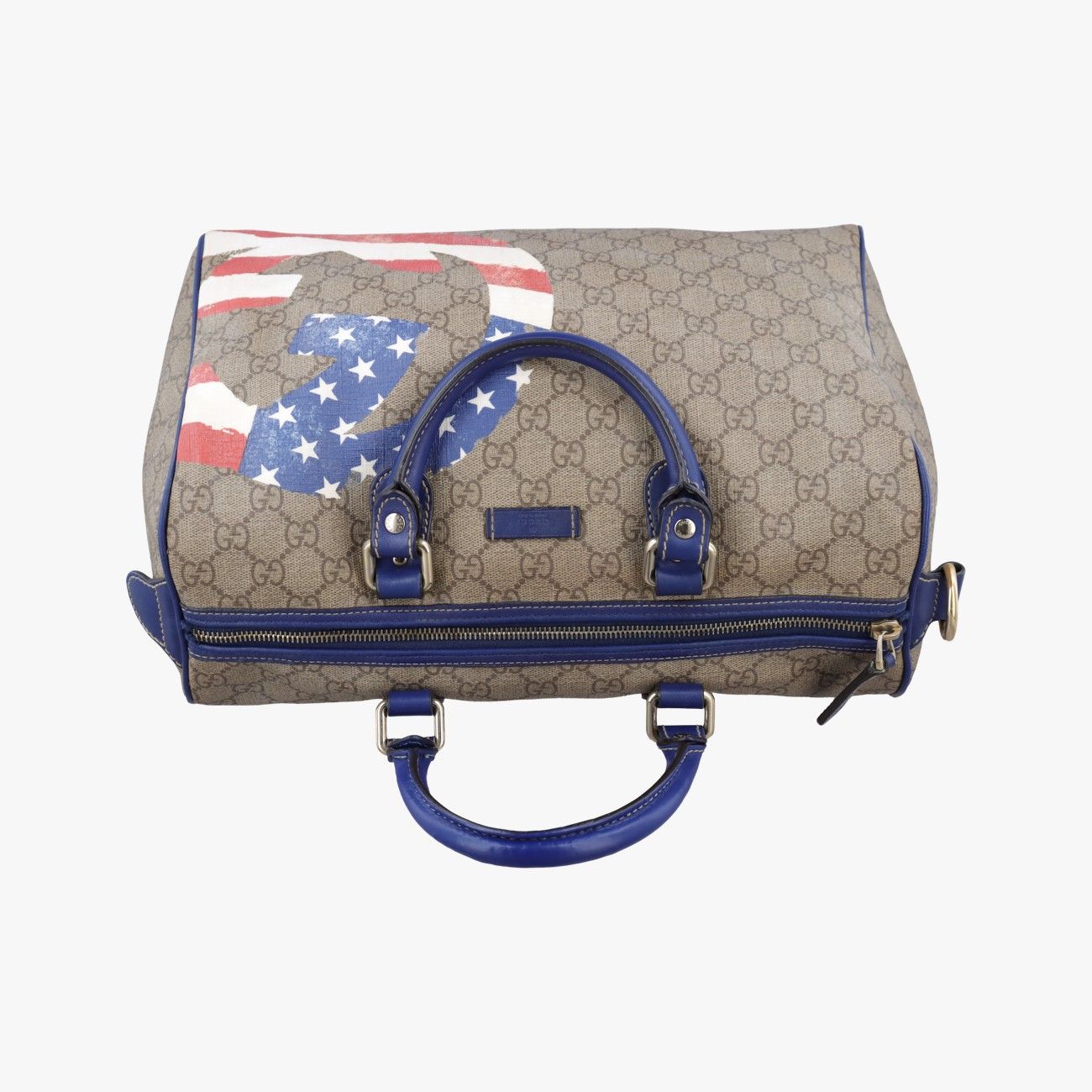 Gucci American Flag GG Supreme Multicolor Canvas Messenger — view 8