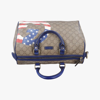 Gucci American Flag GG Supreme Multicolor Canvas Messenger — view 8