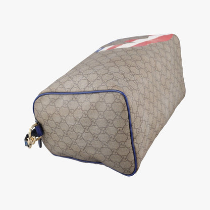 Gucci American Flag GG Supreme Multicolor Canvas Messenger — view 5