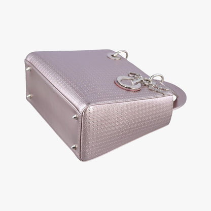 Dior Lady Pink Patent Handbag — view 4
