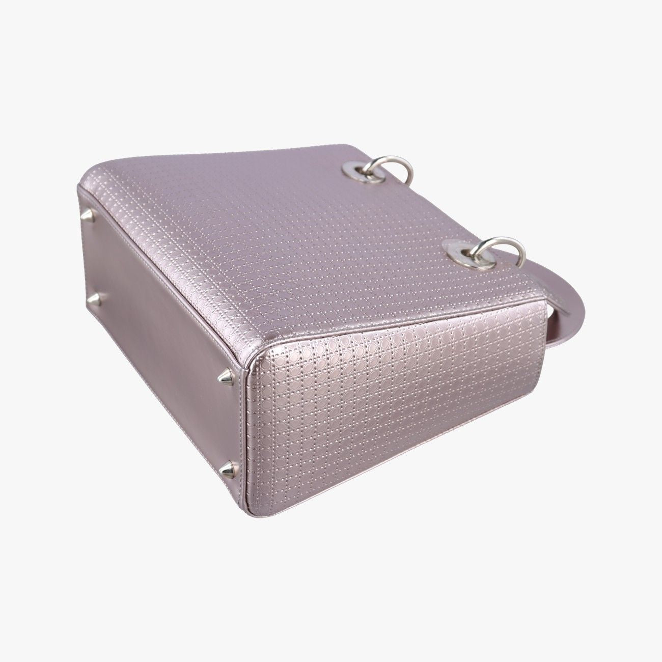 Dior Lady Pink Patent Handbag — view 6