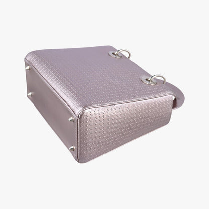 Dior Lady Pink Patent Handbag — view 6