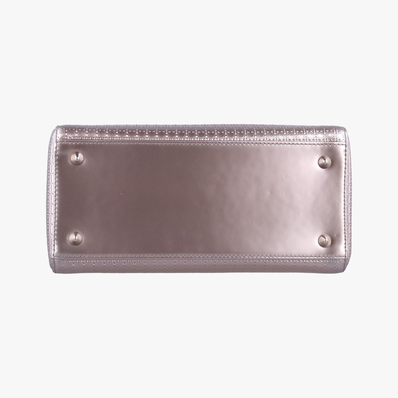 Dior Lady Pink Patent Handbag — view 3