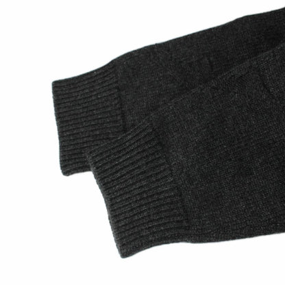Louis Vuitton Knit Sweater Monogram Jacquard Wool Half Zip Long Sleeve NOS L — view 4