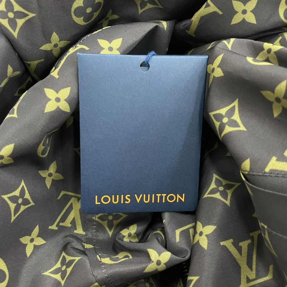 Louis Vuitton Tagged Damier Monogram Reversible Windbreaker Jacket Ssr Long — view 7