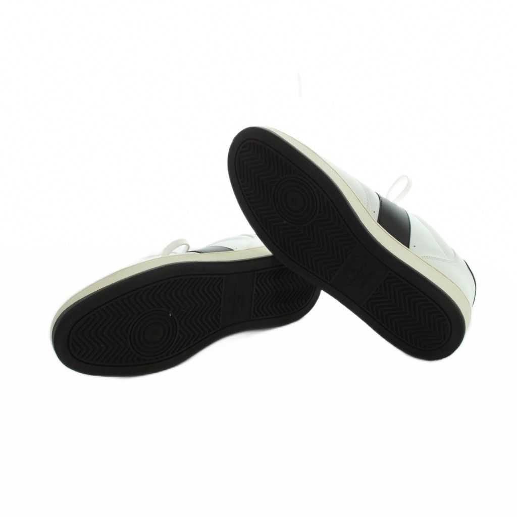 Louis Vuitton Rivoli Line Sneakers Low Cut Logo Shoes Leather 6 White — view 6