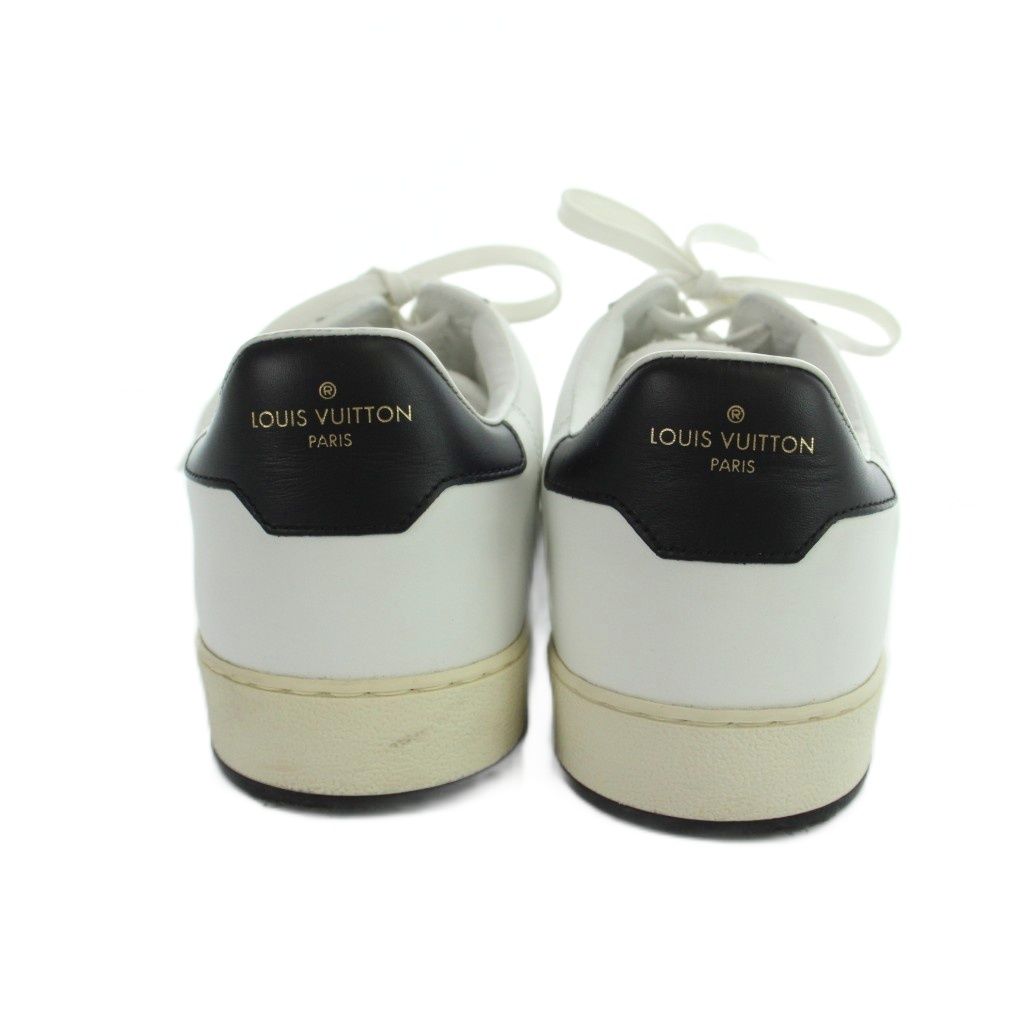Louis Vuitton Rivoli Line Sneakers Low Cut Logo Shoes Leather 6 White — view 5