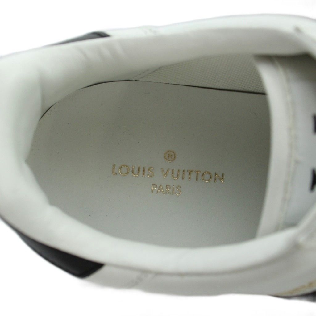 Louis Vuitton Rivoli Line Sneakers Low Cut Logo Shoes Leather 6 White — view 7