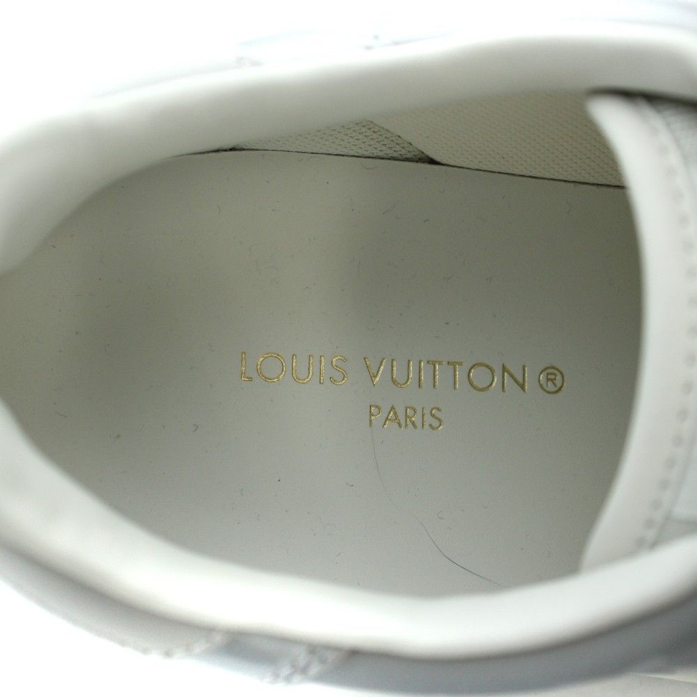 Louis Vuitton Rivoli Line Sneakers Low Cut Shoes Monogram Logo 6 Silver — view 7