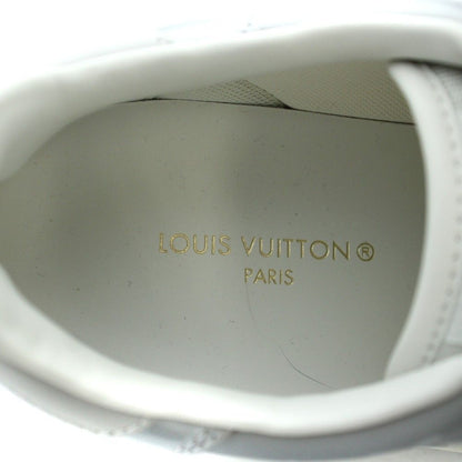 Louis Vuitton Rivoli Line Sneakers Low Cut Shoes Monogram Logo 6 Silver — view 7