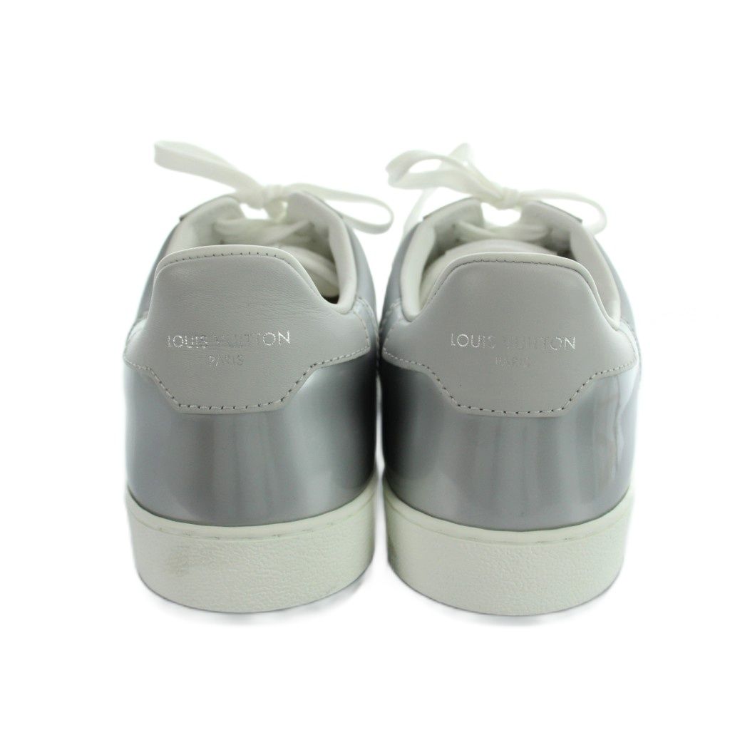 Louis Vuitton Rivoli Line Sneakers Low Cut Shoes Monogram Logo 6 Silver — view 5