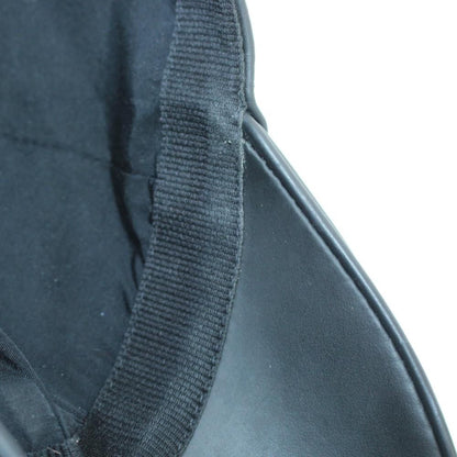 Louis Vuitton Cap Hat Leather Monogram Shadow Logo Black — view 8