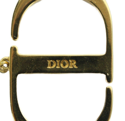 Dior Petit CD Brooch Resin Pearl Rhinestone Gold — view 3