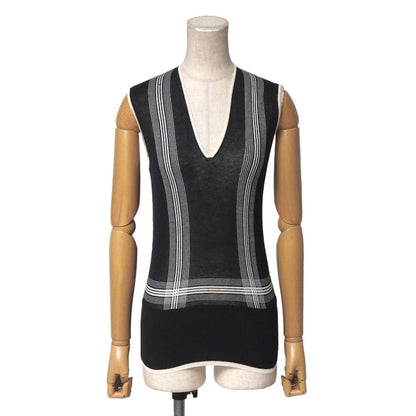 Hermes Knit 34 Tank Top Sleeveless Sweater