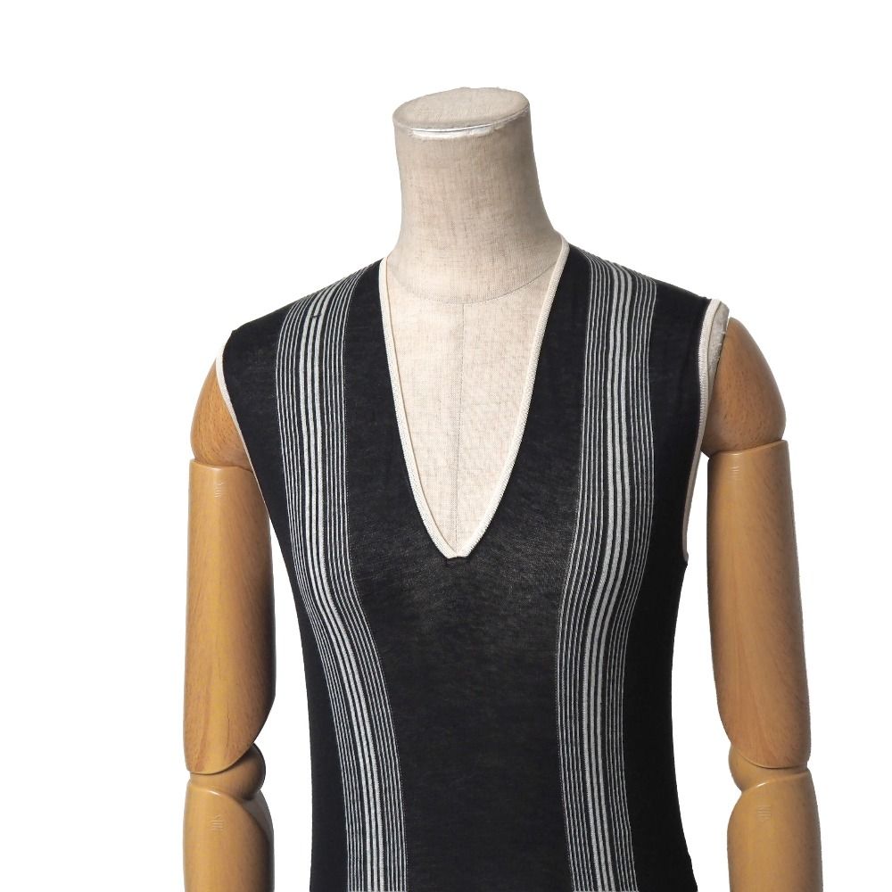 Hermes Knit 34 Tank Top Sleeveless Sweater — view 3