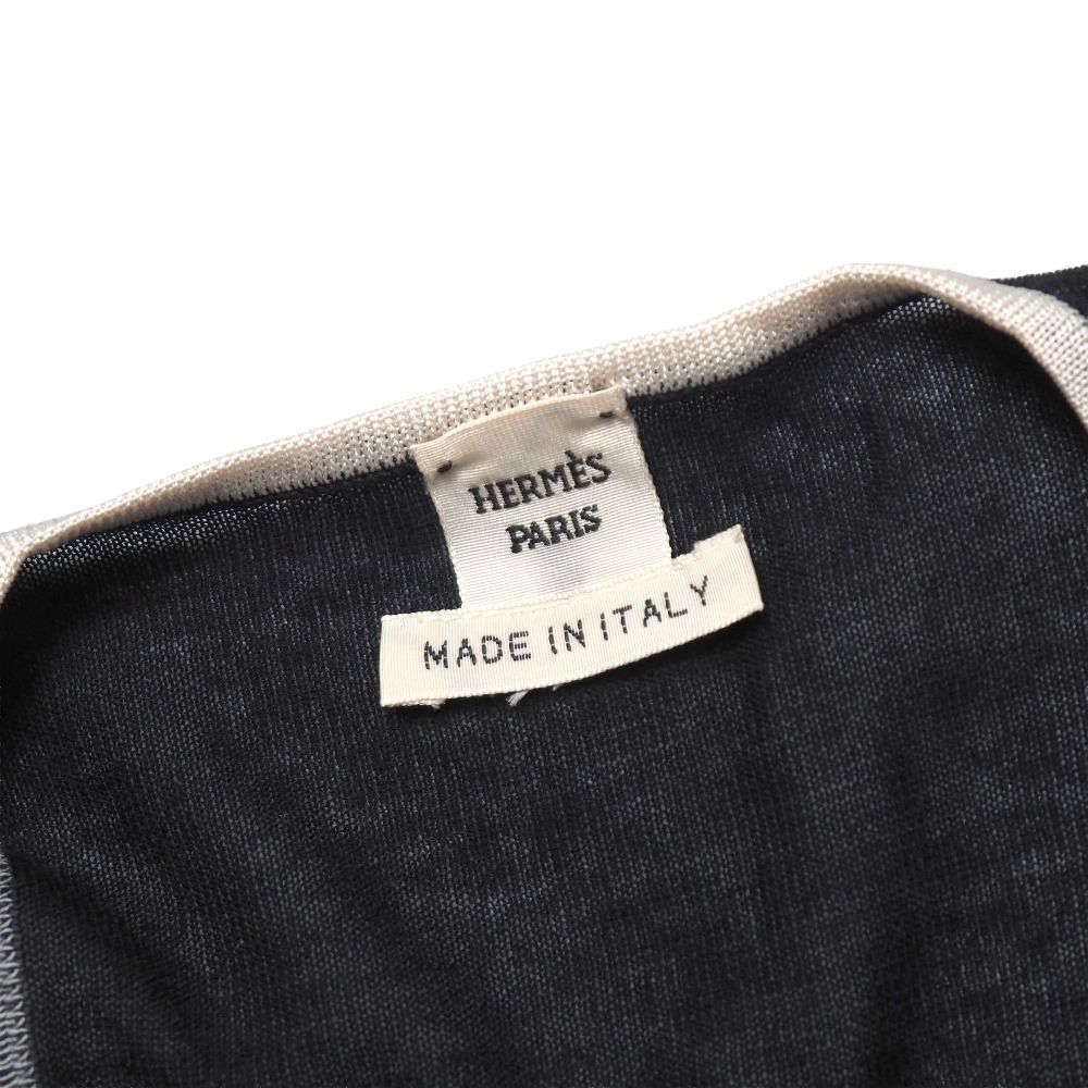 Hermes Knit 34 Tank Top Sleeveless Sweater — view 4