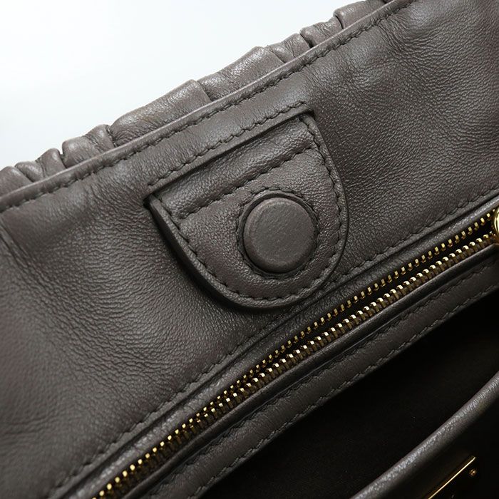 Miu Miu Miu 2-Way Matelasse Tote Lambskin — view 5