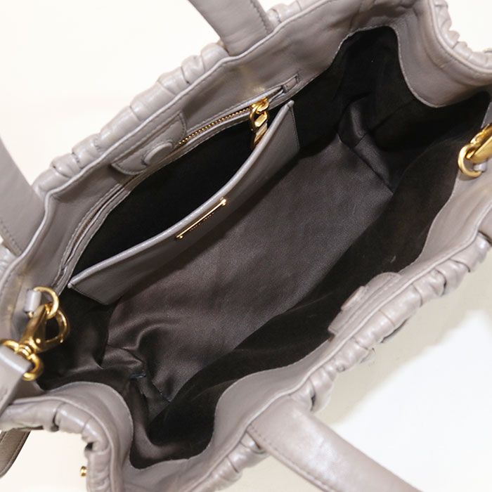 Miu Miu Miu 2-Way Matelasse Tote Lambskin — view 3
