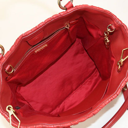 Miu Miu Miu 2-Way Matelasse Handbag Lambskin — view 3