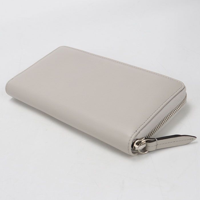 Gucci Zip Around Wallet GG Marmont Leather Gray — view 2