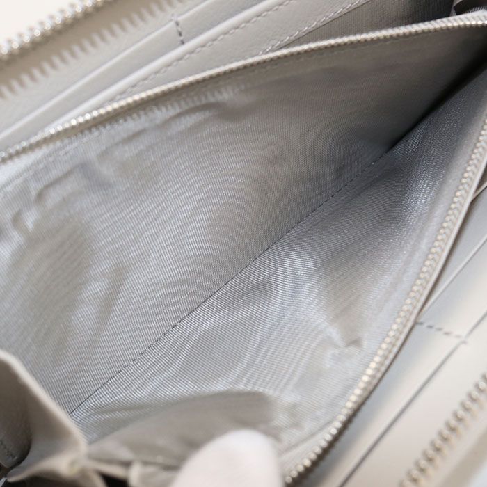 Gucci Zip Around Wallet GG Marmont Leather Gray — view 5