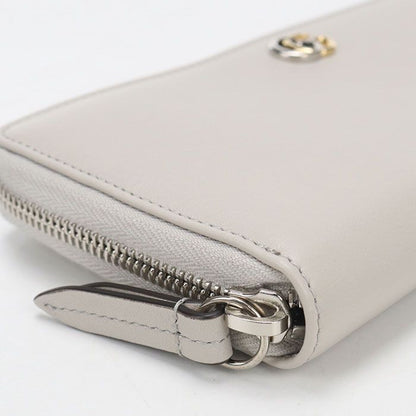 Gucci Zip Around Wallet GG Marmont Leather Gray — view 4