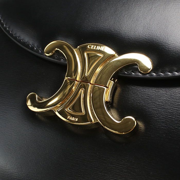 Celine Triomphe Crossbody Shoulder Bag Calf — view 4