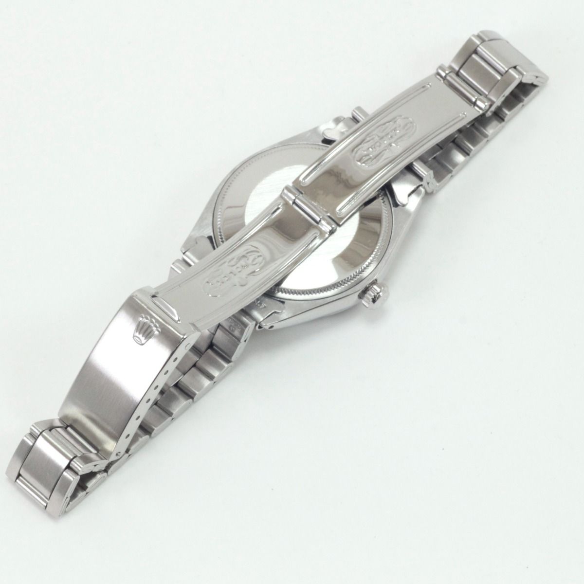 Rolex Air King Stainless Steel Black Vintage — view 5