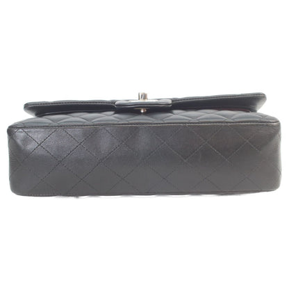 Chanel Black Lamb Silver Quilted 25 Shoulder — view 5