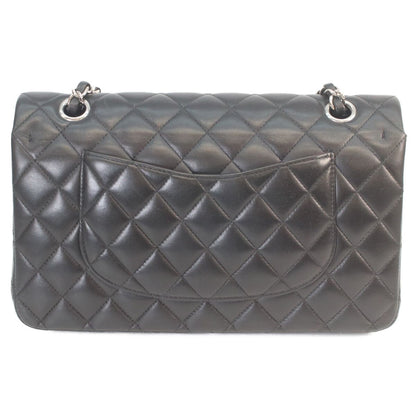 Chanel Black Lamb Silver Quilted 25 Shoulder — view 3